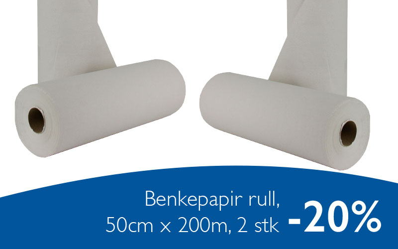 Benkepapir rull