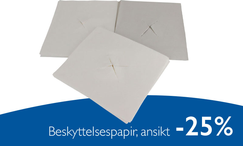 Beskyttelsepapir, ansikt