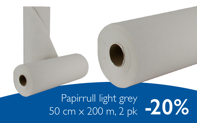Papirrull light grey
